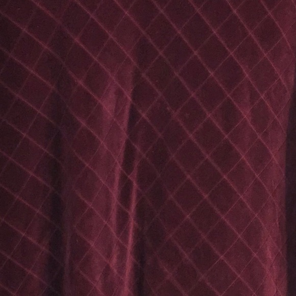 Vtg Quilted Studded Plush Velour Top - Picture 6 of 12